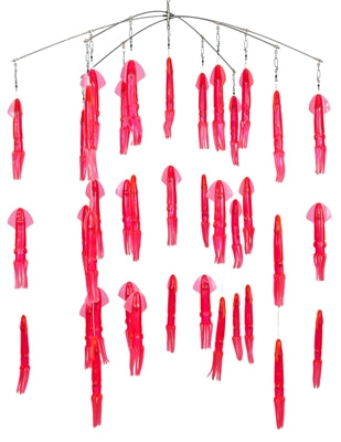 SQUIDNATION 9" 6 ARM SS SQUID DREDGE