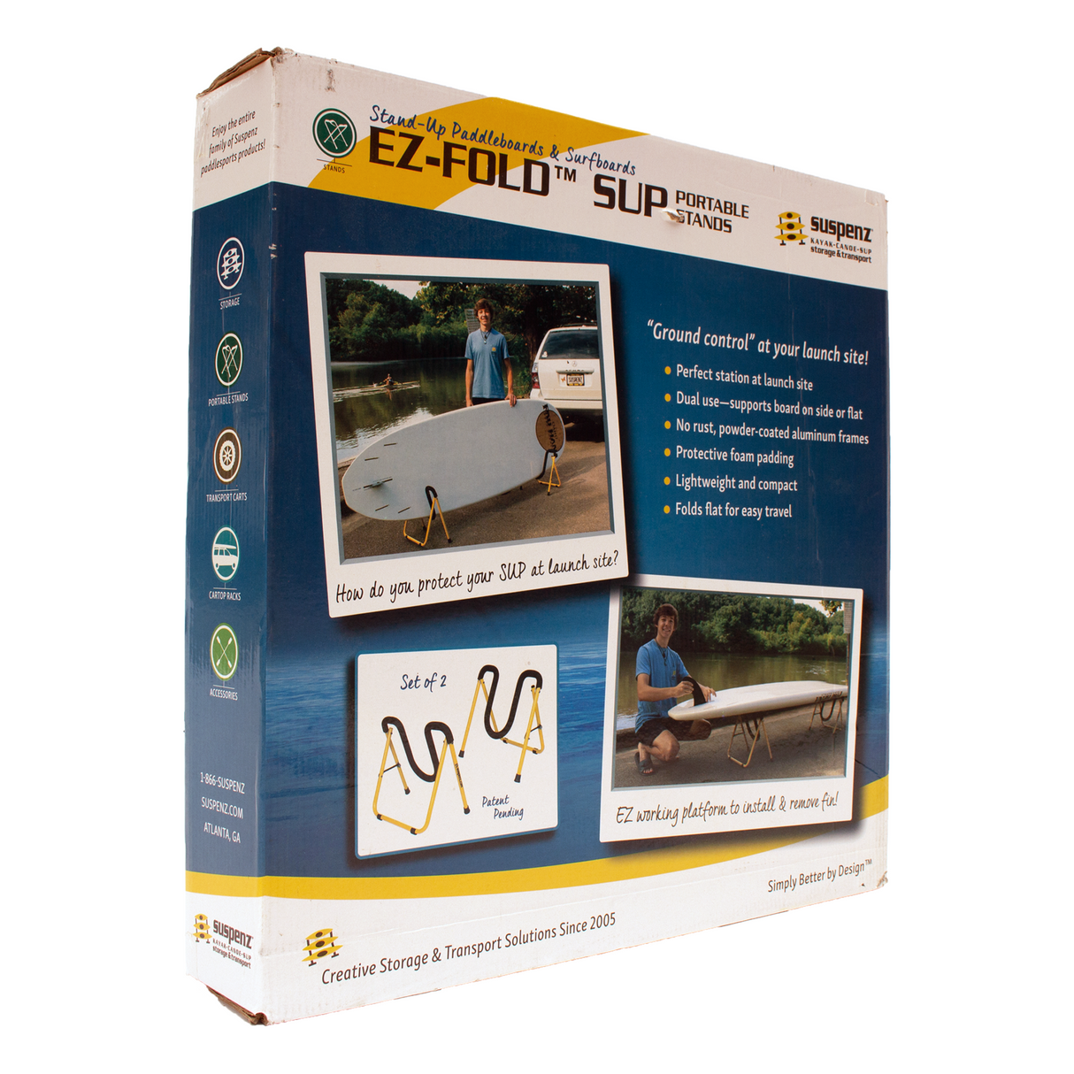 SUSPENZ EZ-FOLD SUP PORTABLE STANDS