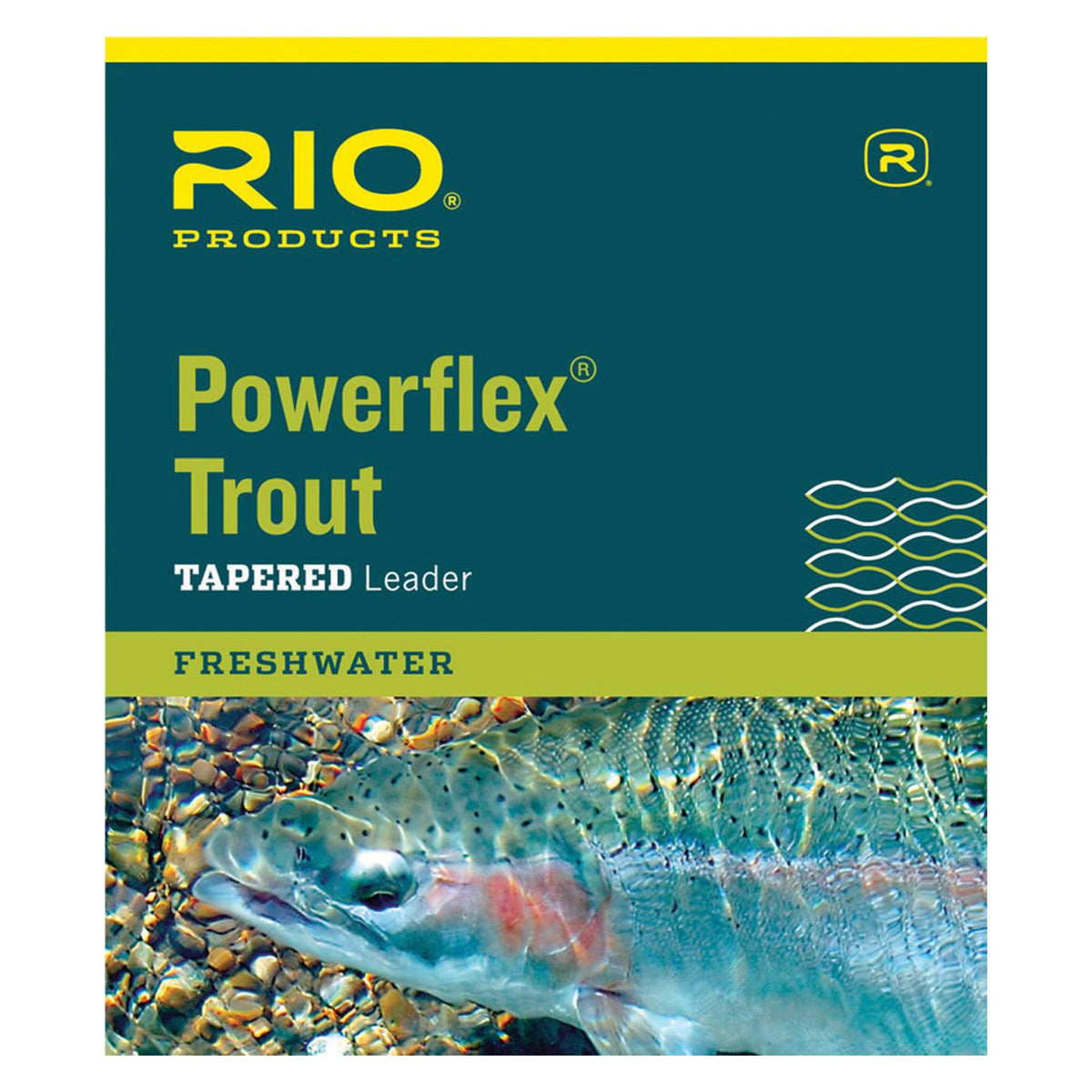 RIO POWERFLEX KNOTLESS LEADER 9 FT