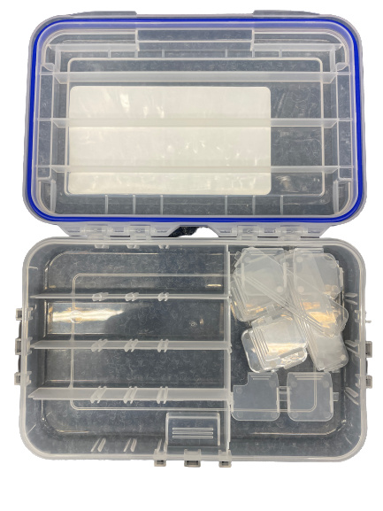 TMF SEALED TACKLE BOX 27 X 18 X 4.8 CM