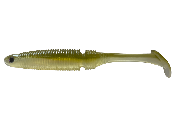 A&S TACKLE RIBBED BACK MINNOW W/GARLIC SCENT