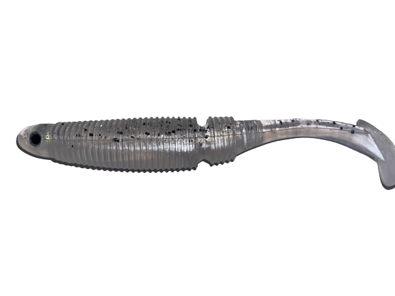 A&S TACKLE RIBBED BACK MINNOW W/GARLIC SCENT