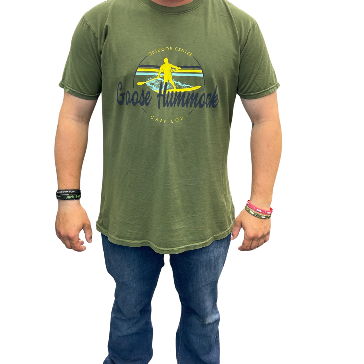 Goose Hummock Pigment Dyed Short Sleeve Outdoor Centre T-Shirt