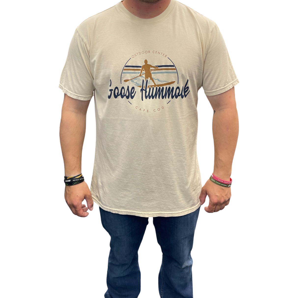 Goose Hummock Pigment Dyed Short Sleeve Outdoor Centre T-Shirt