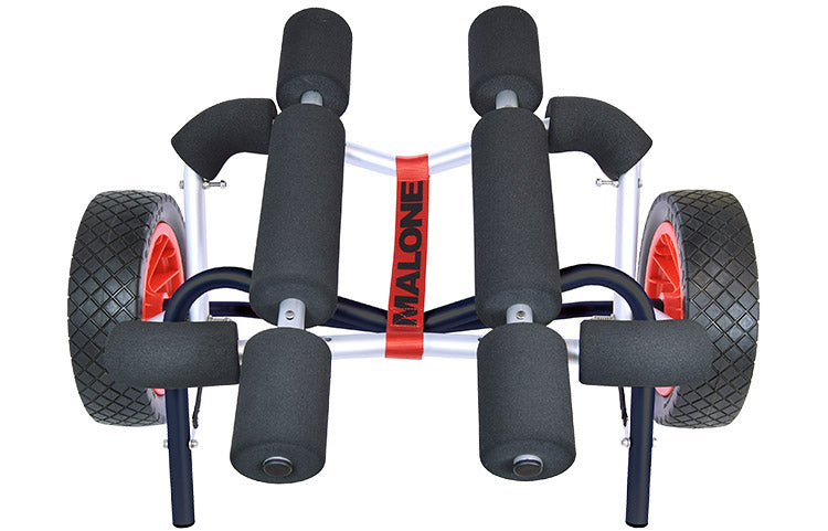 MALONE WIDETRAK ATB LARGE KAYAK/CANOE CART (WITH NO FLAT TIRES & BUNKS)