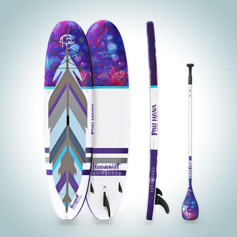 PAU HANA MOONMIST 10'0" INFLATABLE SUP BOARD