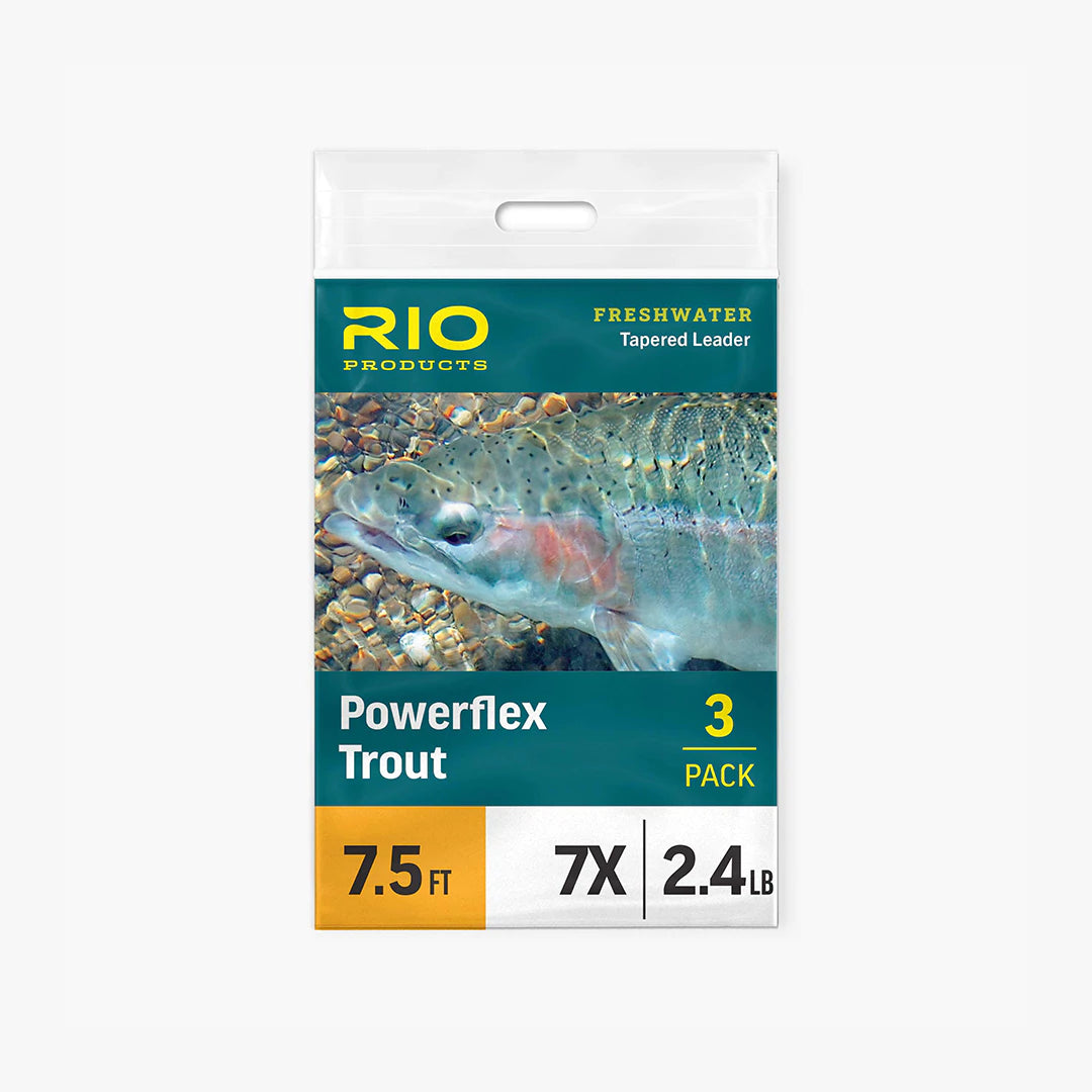 RIO POWERFLEX KNOTLESS LEADER 7.5 FT