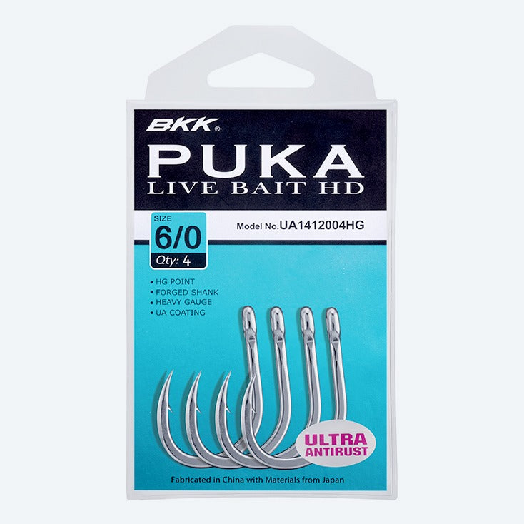 BKK PUKA LIVEBAIT HOOK