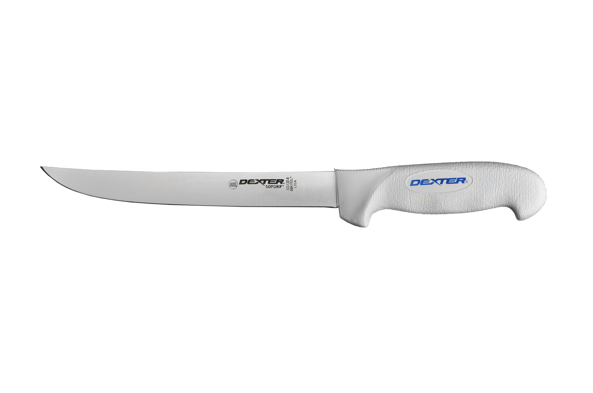 DEXTER 8" WIDE FILLET KNIFE, WITH EDGE GUARD