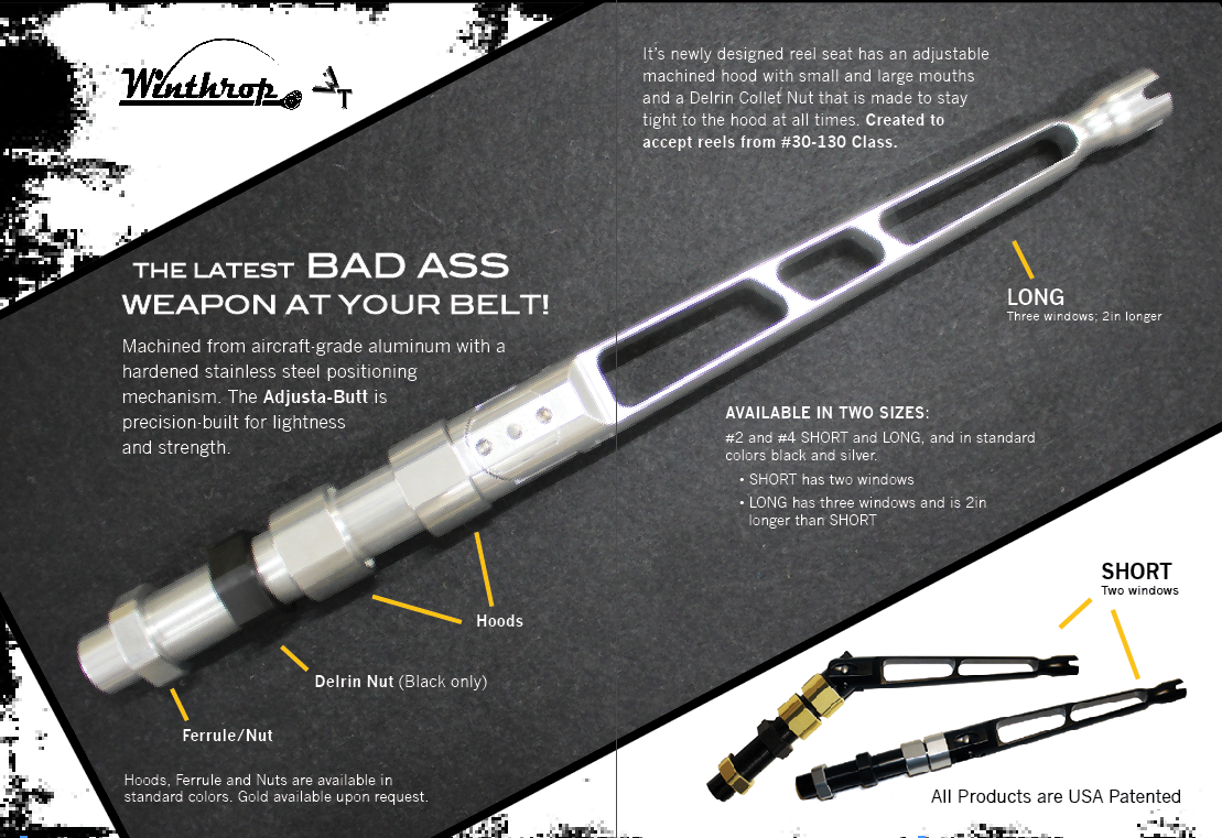 WINTHROP TERMINATOR ADJUSTA-BUTT SIZE #2 SHORT BLACK