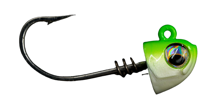 NO LIVE BAIT NEEDED JIG HEAD 3/4 OZ