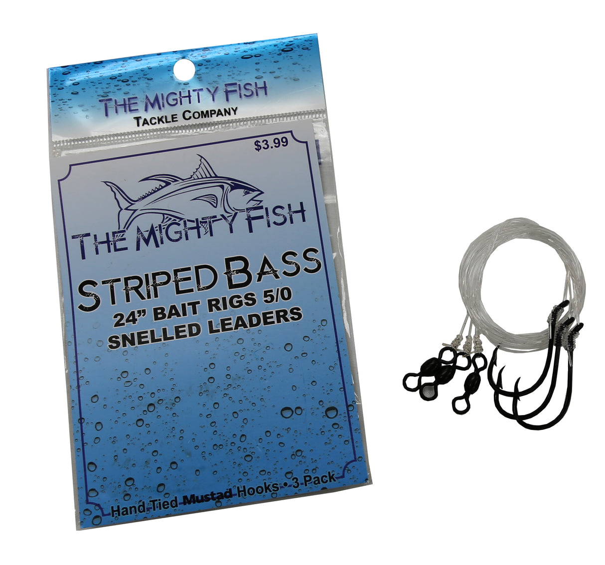 THE MIGHTY FISH TACKLE COMPANY SNELLED LEADER