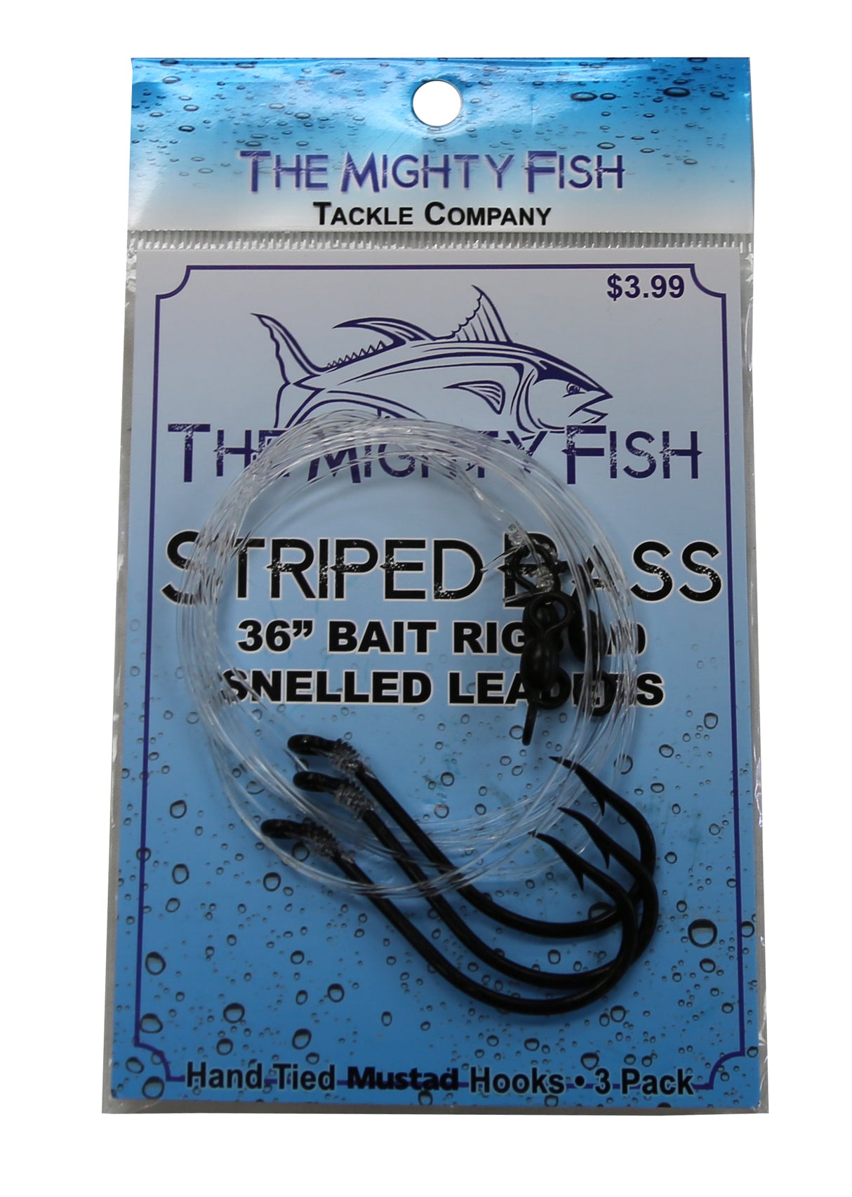 THE MIGHTY FISH TACKLE COMPANY SNELLED LEADER