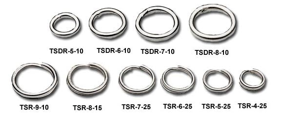 TSUNAMI HEAVY DUTY STAINLESS STEEL SPLIT RINGS