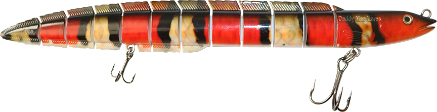 DADDY MAC VIPER 12" EEL SNAKE (FLOATING)