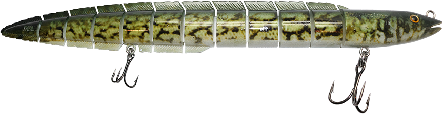 DADDY MAC VIPER 12" EEL SNAKE (FLOATING)