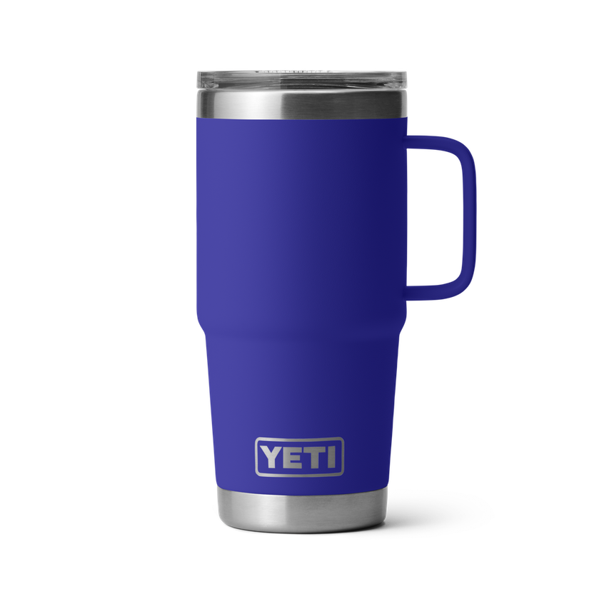 YETI RAMBLER 20 OZ TRAVEL MUG WITH SUPERHOLD LID