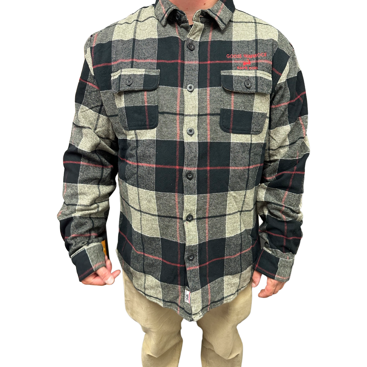 GOOSE HUMMOCK FLANNEL QUILTED JACKET