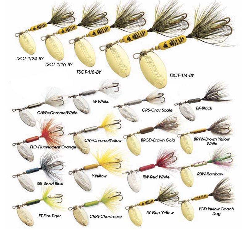 TSUNAMI COCK-TAIL IN-LINE SPINNER 1/4 OZ