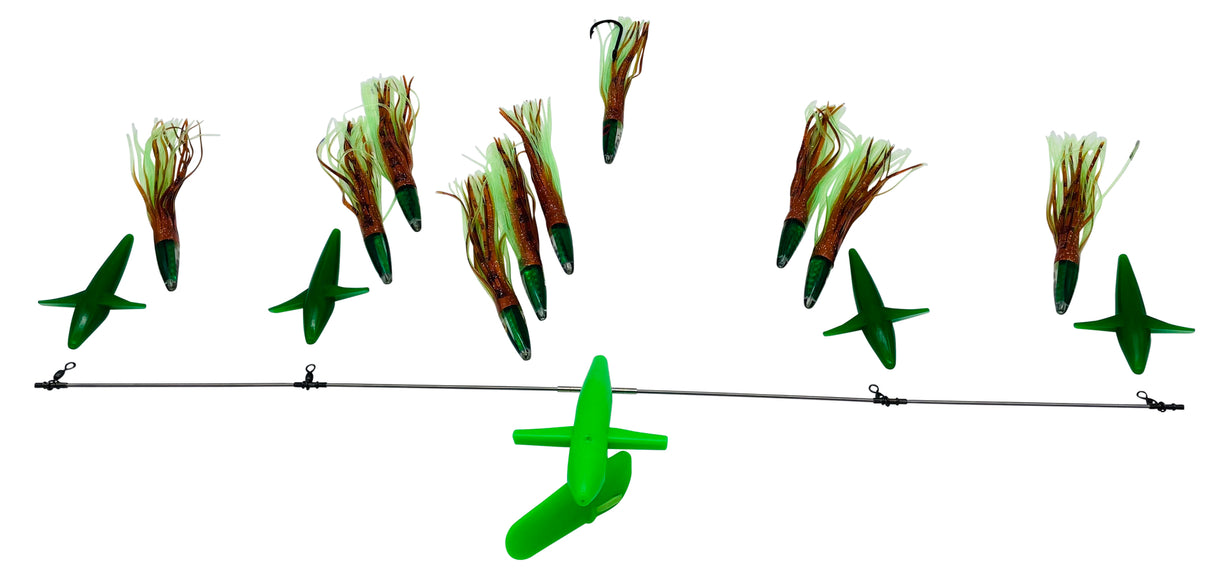 JB 36" SIDE TRACKER 9" MACHINE SQUID