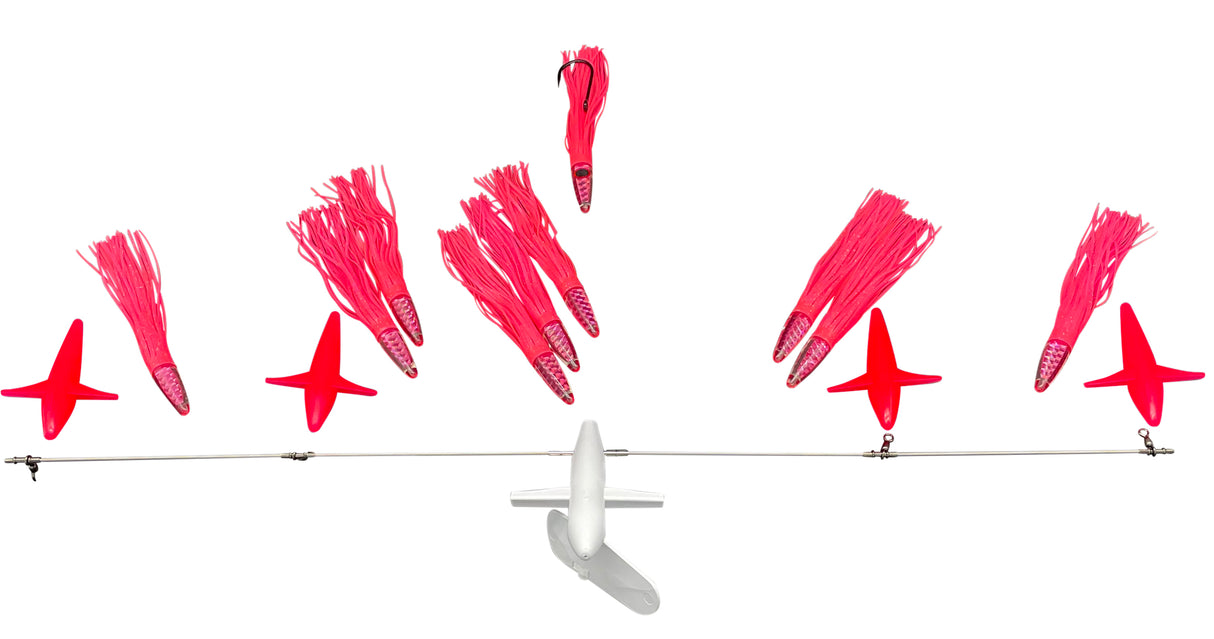 JB 36" SIDE TRACKER 9" MACHINE SQUID