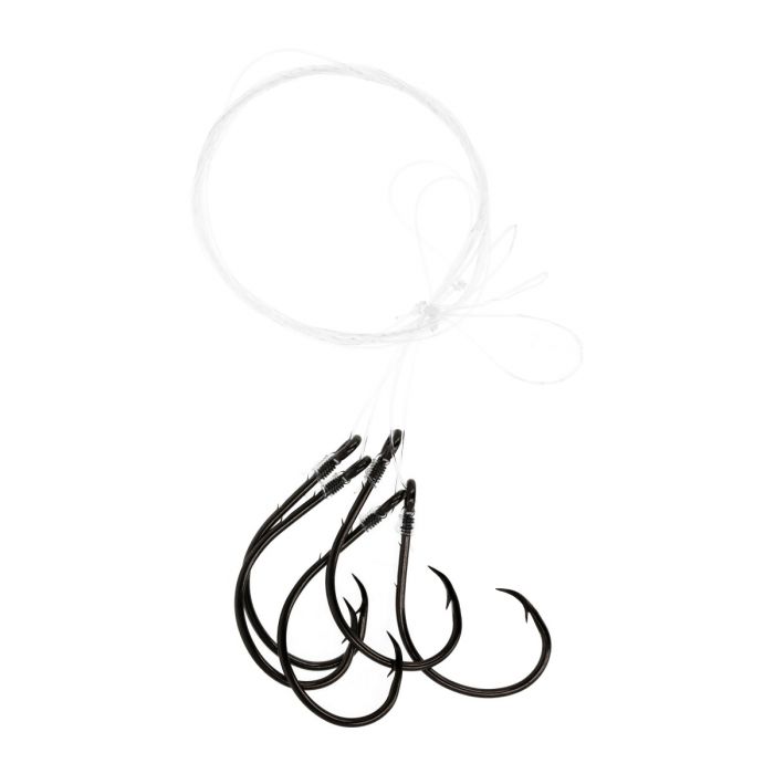 EAGLE CLAW STRIPED BASS INLINE CIRCLE BAITHOLDER SNELL 18"