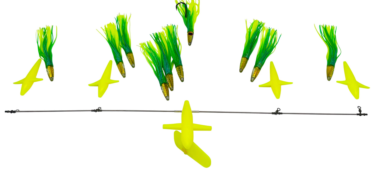 JB 36" SIDE TRACKER 9" MACHINE SQUID