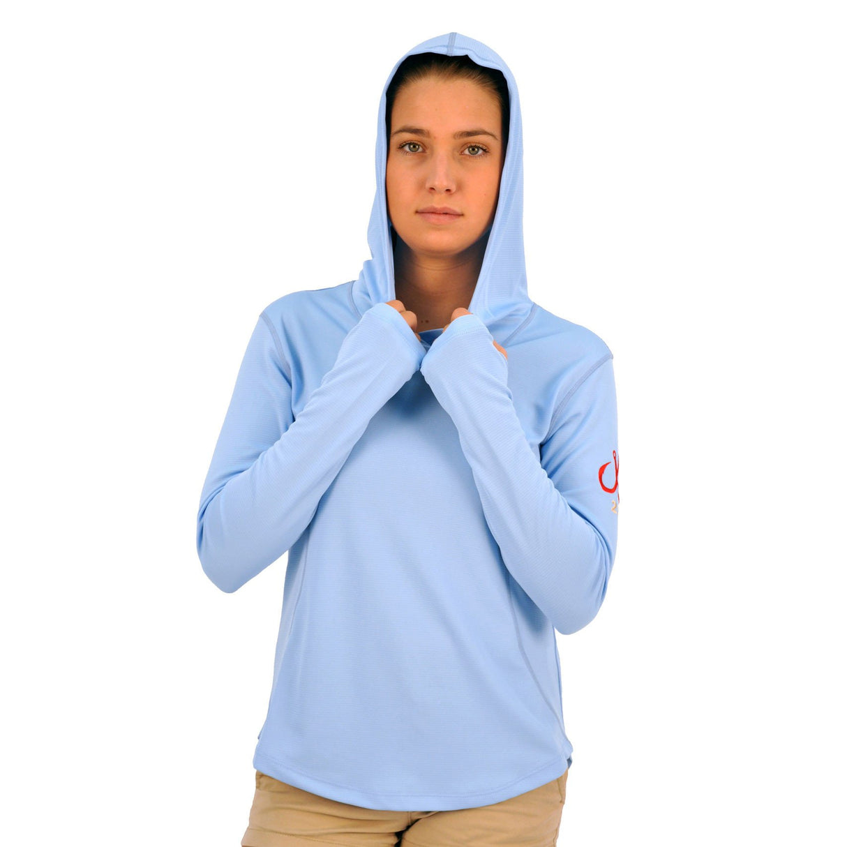 MONTAUK TACKLE COMPANY WOMEN'S PERFORMANCE HOODIE