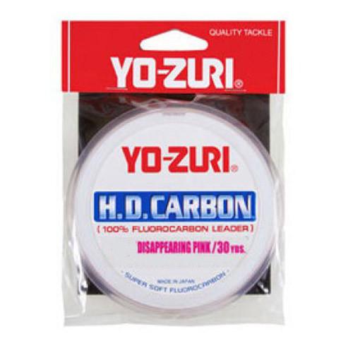 YO-ZURI H.D. FLOUROCARBON LEADER (PINK)