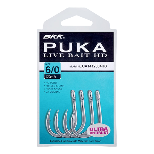 BKK PUKA LIVEBAIT HD HOOK