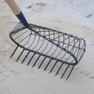 R.A. RIBB COMPANY STEEL 11 WIDE-MOUTH BASKET RAKE NO 4