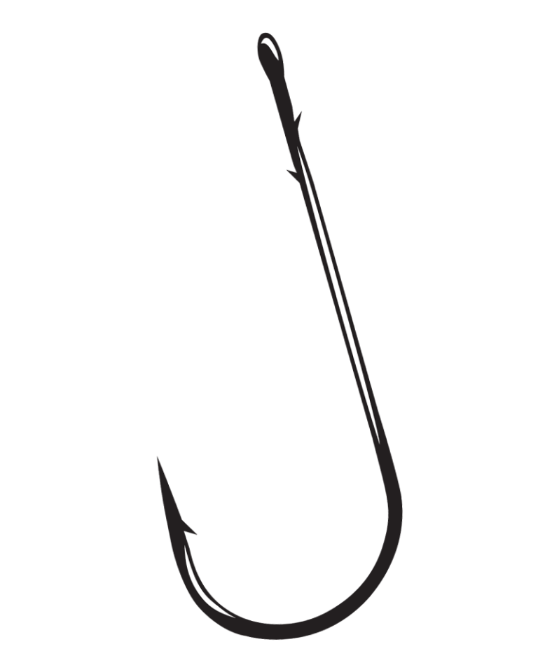 GAMAKATSU WORM HOOK, ROUND BEND