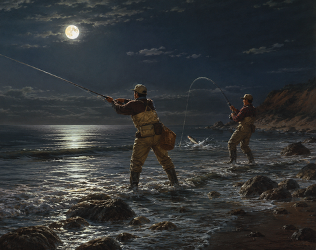 How Moon Phases Affect Striper Fishing on Cape Cod