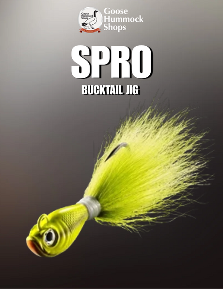 SPRO Bucktails: A Cape Cod Striped Bass Fishing Favorite at Goose Hummock Shops