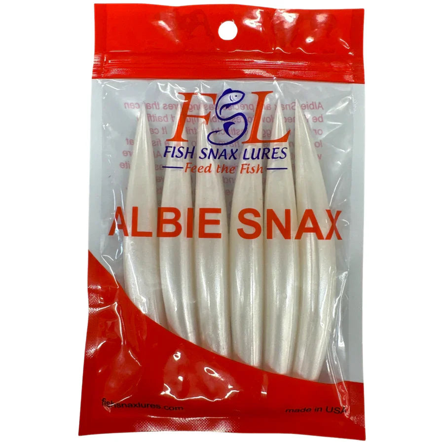 Fish Snax Albie Snax – The Soft Plastic That Drives False Albacore Wild