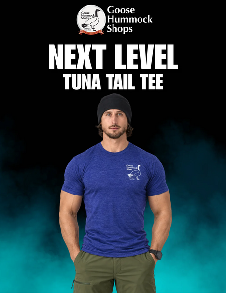 Goose Hummock NEXT LEVEL Tuna Tail SS Tee: Show Off Your  Cape Cod Fishing Lifestyle