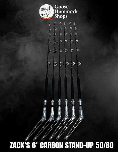 ZACK'S CUSTOM RODS Carbon Series 50–80 Class Rod with Winthrop Terminator Butt Review