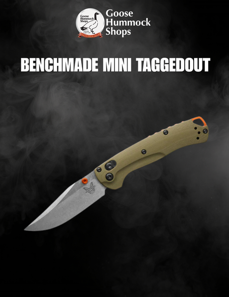 Benchmade Mini Taggedout AXIS Clip Point 15534 (OD Green G10) Review