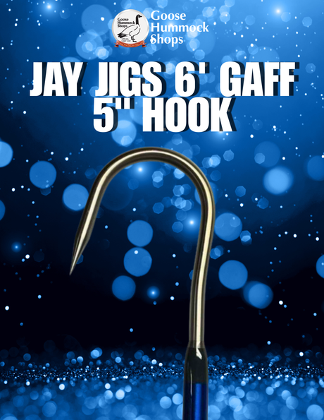 Jay Jigs 6' Gaff with 5" Hook – A Reliable Landing Tool for Serious Offshore Fishermen