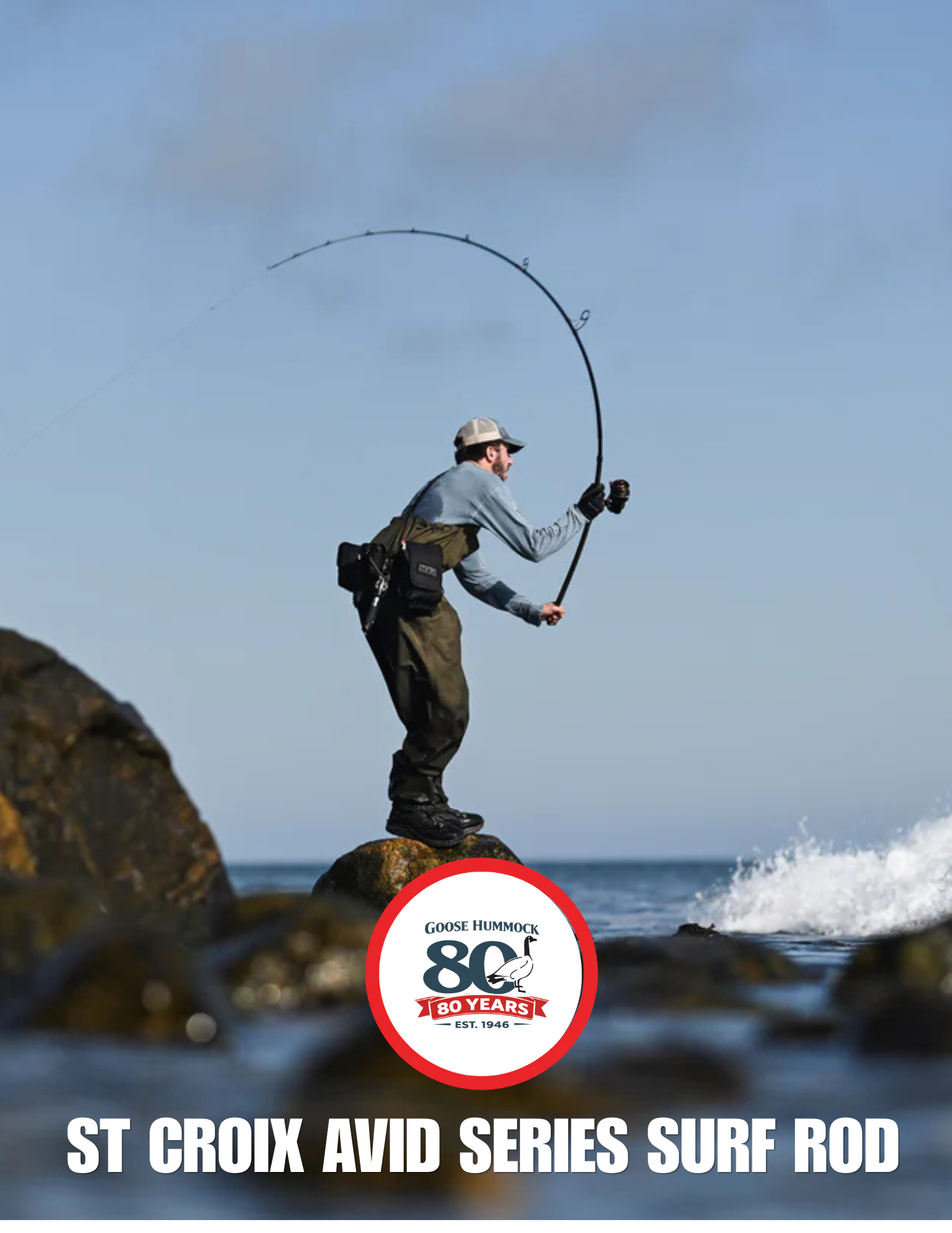 St. Croix Avid Series Surf Rod