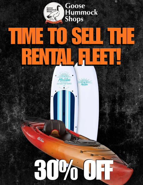 Goose Hummock’s Annual Rental Fleet Sale Starts TODAY!