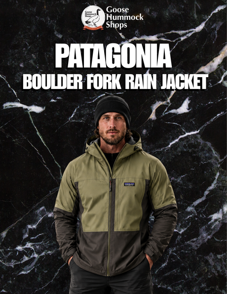 Patagonia Men’s Boulder Fork Rain Jacket : A Serious Rain Shell for Serious Fishermen