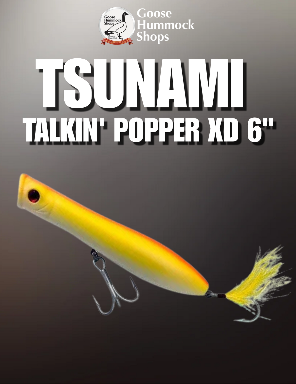 Tsunami Talkin' Popper XD 6": Giant Topwater Action Without the Giant Price Tag
