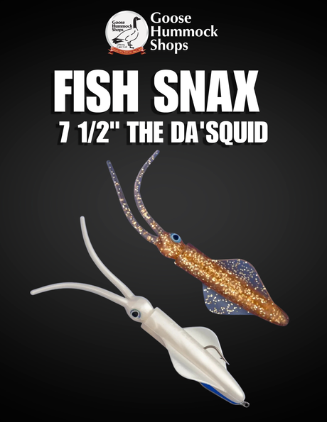 FISH SNAX 7½" THE DA'SQUID Review: A Deadly Match for Cape Cod's Squid-Fed Stripers