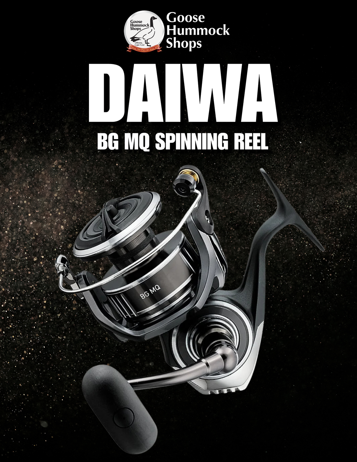 Why the DAIWA BG MQ Spinning Reel Is One of Goose Hummock's Best-Selling Reels Online