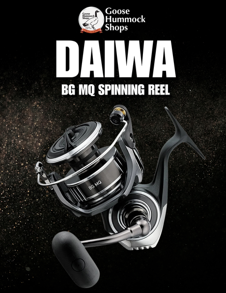 Why the DAIWA BG MQ Spinning Reel Is One of Goose Hummock's Best-Selling Reels Online