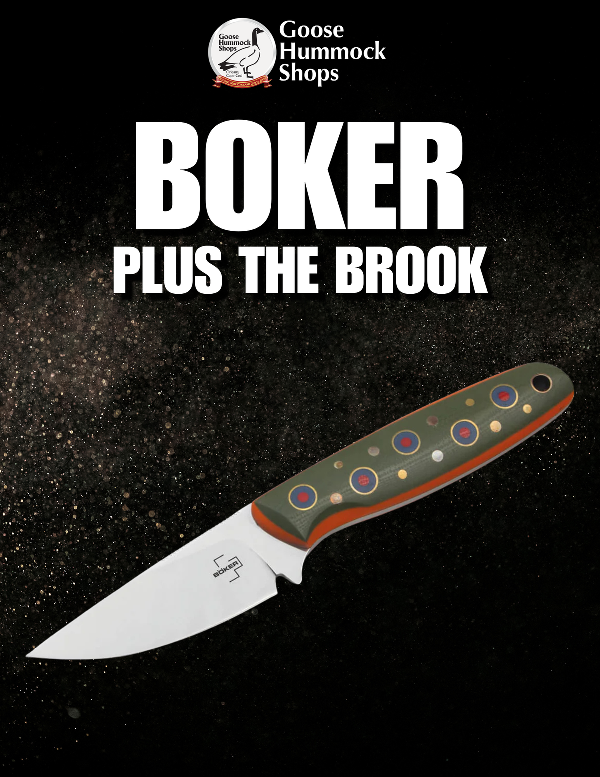 Boker Plus The Brook : A Compact Fixed-Blade Knife Built for the Outdoors