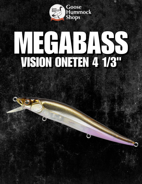 Megabass Vision ONETEN 4 1/3": The Jerkbait That Continues to Set the Standard