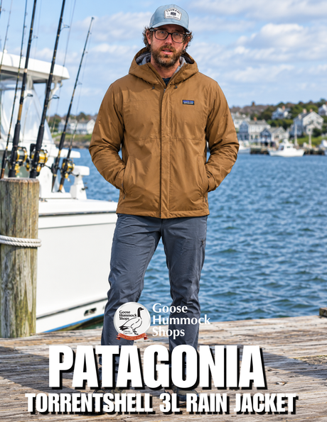 PATAGONIA TORRENTSHELL 3L RAIN JACKET: CAPE COD'S NASTY WEATHER DOESN’T STAND A CHANCE