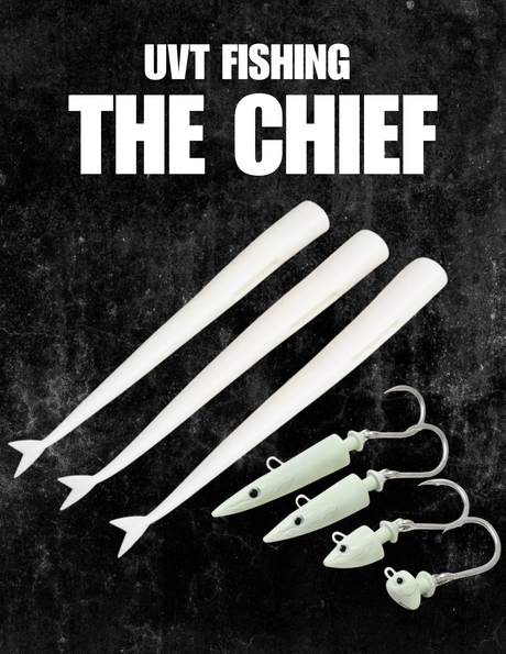 UVT Fishing The Chief Tails & Jig Heads: A Serious Soft-Plastic System Built for Big Fish
